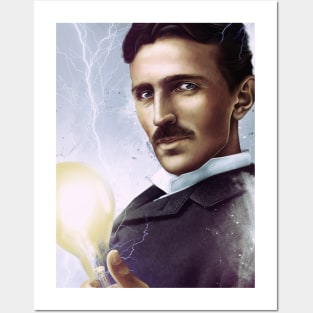 Nikola Tesla Posters and Art